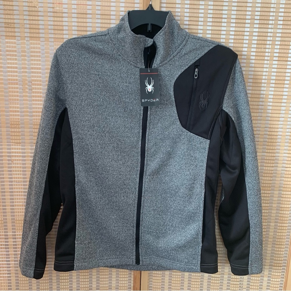 Spyder Full Zip Lightweight Fleece Jacket Men’s Medium NWT